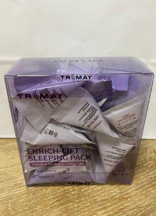 Маска ночная омолаживающая enrich-lift sleeping pack1 фото