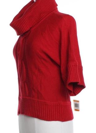 Красный свитер  в деловом стиле размер xl8 фото