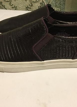 Мокасины слипоны стильные h&m р.39