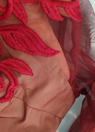 Плаття в стилі бебі-дол з спідницею з неопрену8 фото