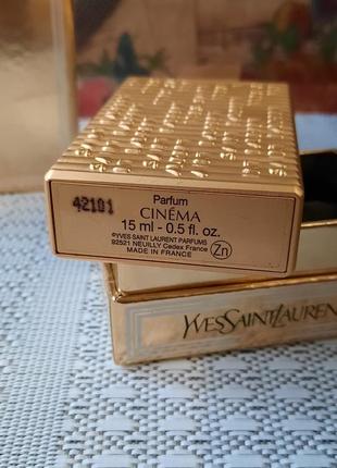 Cinema ysl  духи оригінал вінтаж! 3