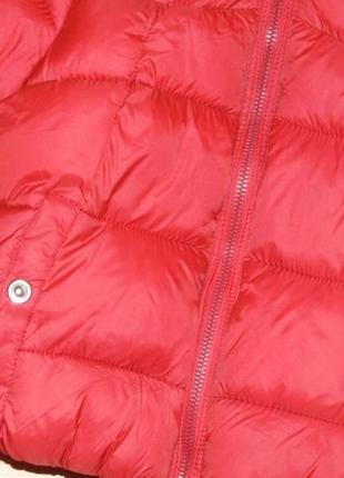 Красная демисезонная куртка zara,зара,9-12 мес., 1 год,802 фото