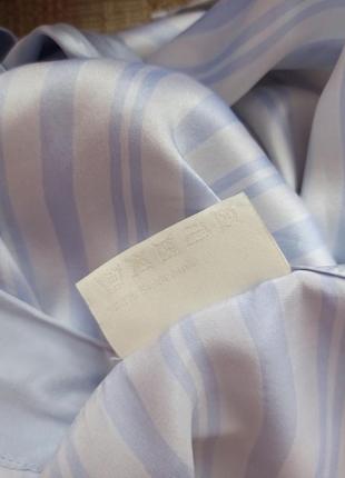 Шелковый халат с карманами jjbenson 100% шелк8 фото