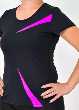 Футболка спортивная женская большие размеры от 52 до 60