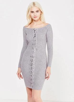 Коротке плаття із зав‘язками