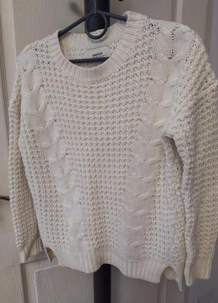 Белый свитер джемпер2 фото