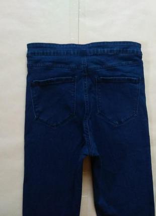 Cтильные джинсы скинни с высокой талией denim co, 12 размер.3 фото