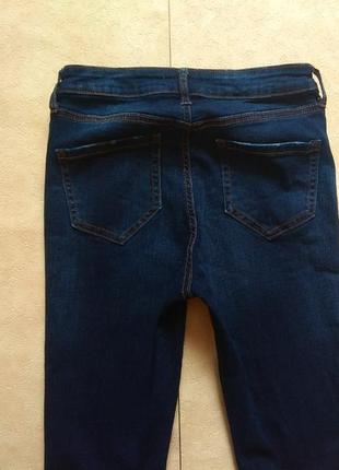 Cтильные джинсы скинни с крутым низом denim co, 6 размер.4 фото