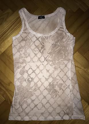 Liebeskind berlin-хлопковая майка в принт! р.-36