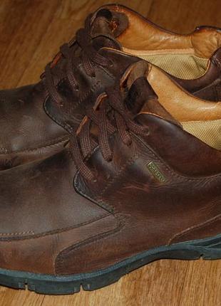 Кожаные ботинки на мембране 41 р timberland goretex оригинал