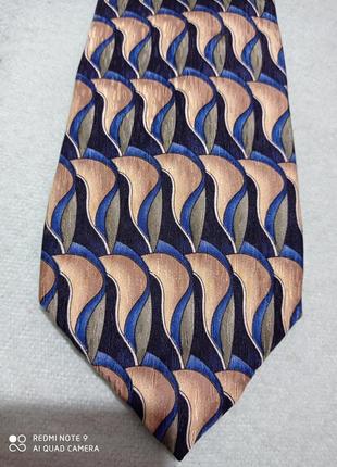 Краватка з америки яскравий шовковий5 фото