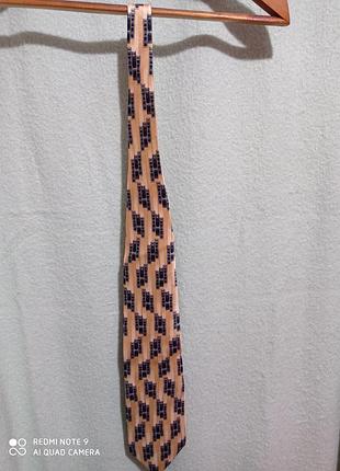 Галстук. jacques estier.  с чистого шёлка шёлковый шовк сделано в сша .  яркий пестрый