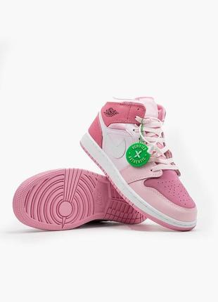 🌺🤩💖nike jordan pink💖🤩🌺кросівки джордан жіночі4 фото