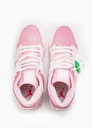 🌺🤩💖nike jordan pink💖🤩🌺кроссовки джорданы женские5 фото