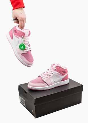 🌺🤩💖nike jordan pink💖🤩🌺кросівки джордан жіночі6 фото