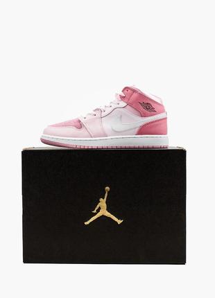 🌺🤩💖nike jordan pink💖🤩🌺кроссовки джорданы женские7 фото