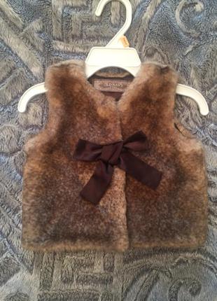 Жилетка для дівчинки