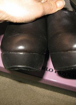 Кожаные туфли carlo pazolini3 фото
