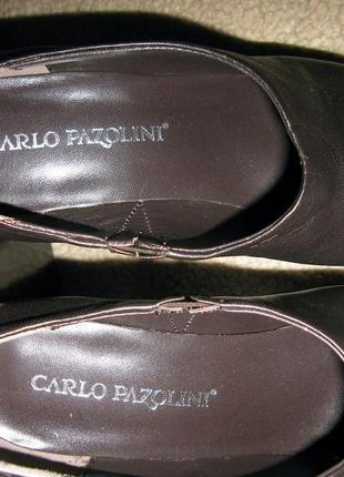 Кожаные туфли carlo pazolini4 фото