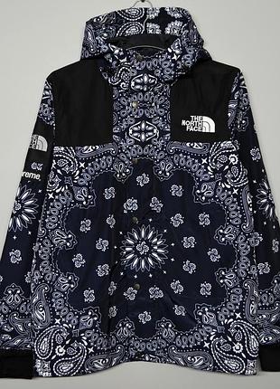 Женская куртка, ветровка supreme the north face, суприм тнф. унисекс