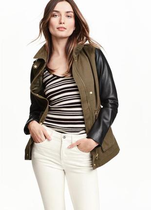 Куртка карго парка от h&m