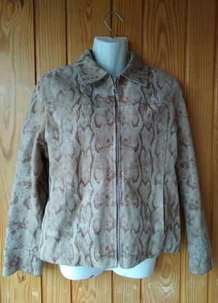 Куртка натуральна шкіра італія