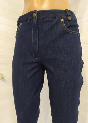Плотные джинсовые бриджи для верховой езды с коленной замшевой леей sherwood forest8 фото