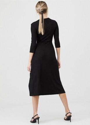 Чорное базовое платье / чорна базова , стильна сукня / легесенька / 20212 фото