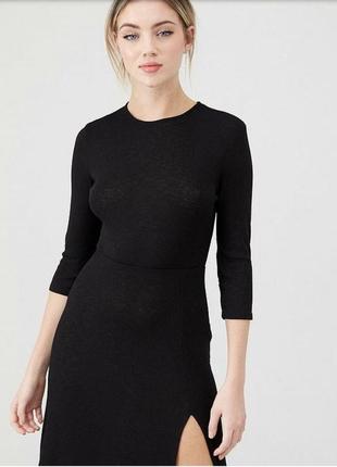 Чорное базовое платье / чорна базова , стильна сукня / легесенька / 20213 фото
