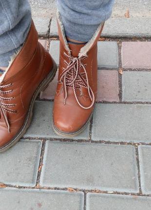 Зимние ботинки на меху р.377 фото