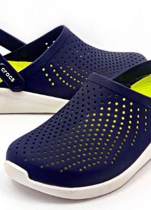 Крокси сабо crocs b508 clog navy citrus