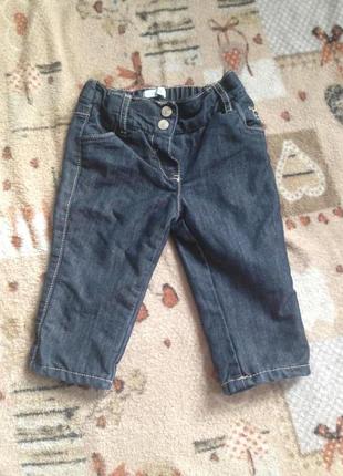 Штани джинсовi на 1 рочок