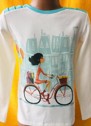 Кофточка с рисунком mevis. размер 128