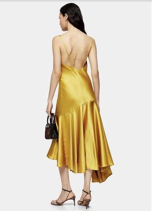 Дуже стильна сукня / золотистое платье/ тренд 2021 / ликвидация срочно6 фото