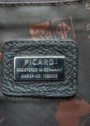 Сумка портфель picard ( 100% шкіра , 32*27 см ) germany , стан нового6 фото
