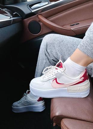 Nike air force shadow жіночі кросівки найк на платформі, кроссовки найк форс женские2 фото
