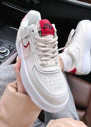 Nike air force shadow жіночі кросівки найк на платформі, кроссовки найк форс женские5 фото