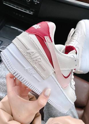 Nike air force shadow жіночі кросівки найк на платформі, кроссовки найк форс женские7 фото