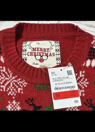 Рождественский свитер ckh c&a, германия3 фото