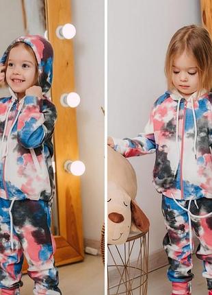 Костюм тай дай на дівчинку