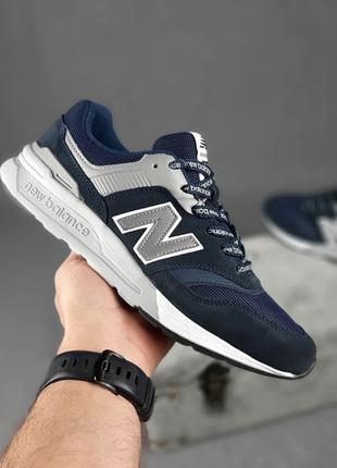 Шикарные мужские кроссовки new balance 997н синие