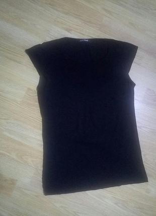 Черная базовая футболка.м.6 фото