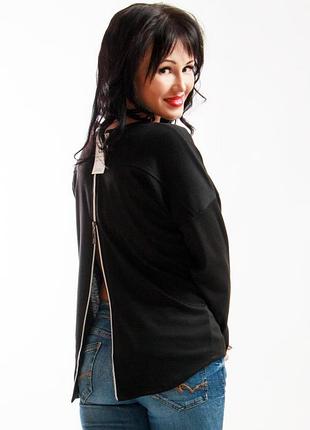 Классная кофточка в спортивном стиле р.44-48