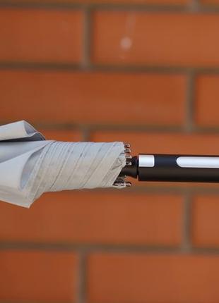 Зонт трость krago серый 3