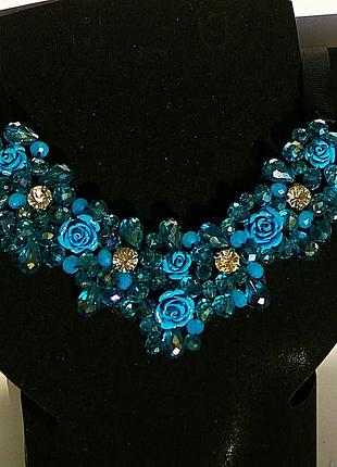 Колье" розы"
