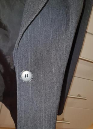Піджак сірий діловий h&m6 фото