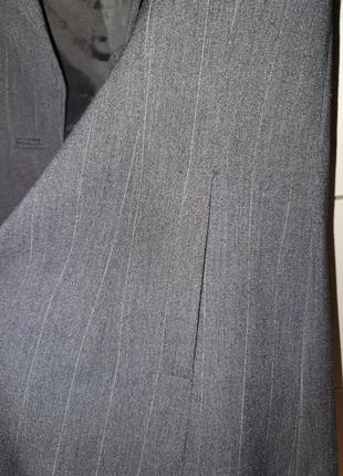 Піджак сірий діловий h&m8 фото