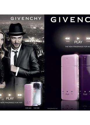 Парфюм givenchy play for her intense 75ml