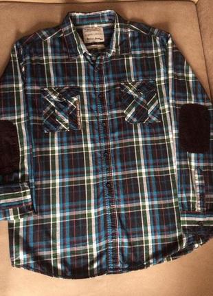 Мужская рубашка итальянского бренда класса люкс