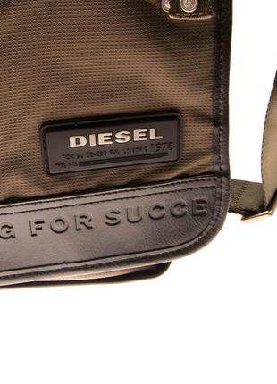 Diesel  большая сумка-мессенджер5 фото